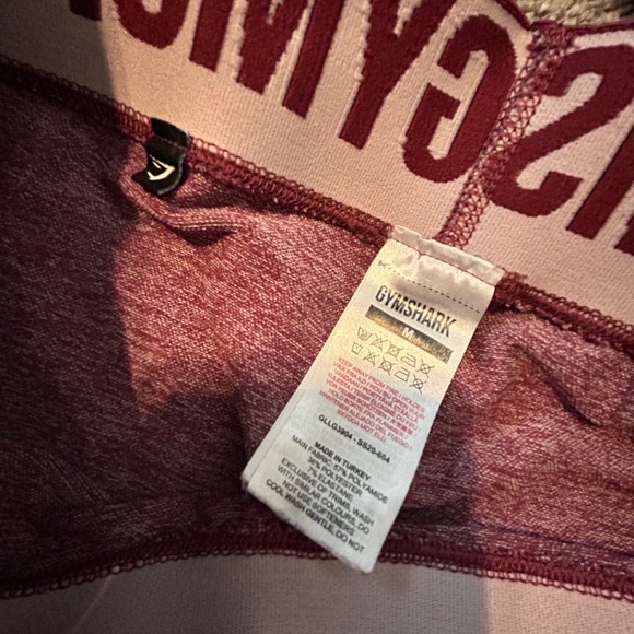 Gymshark Seamless Pants - Burgundy/Maroon - Picture 6 of 6